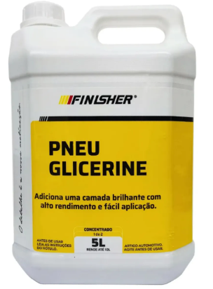 Pretinho para Embelezar Pneus Glicerine 5L Finisher
