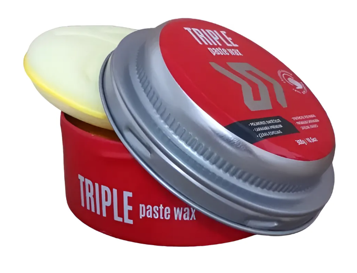 Cera Aut. Triple Paste Wax 300g C/aplicador Autoamerica