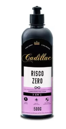 Composto Polidor 3 Em 1 Risco Zero 500g Cadillac