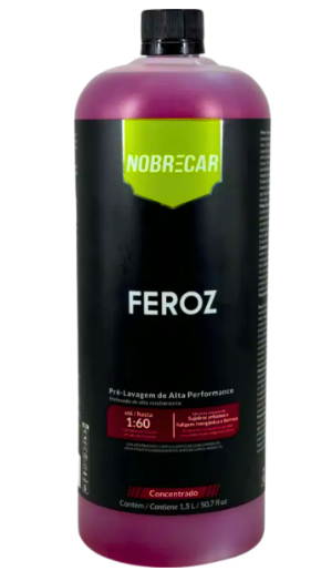 Shampoo Desengraxante Desengordurante Feroz 1,5l Nobrecar