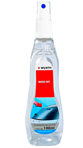 Water Off Cristalizador De Para Brisa E Vidros Wurth 100ml