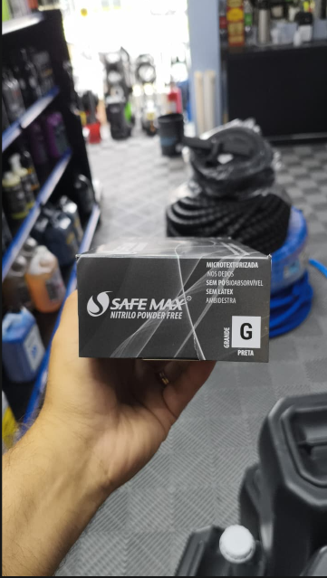 LUVA PRETA G SAFE MAX