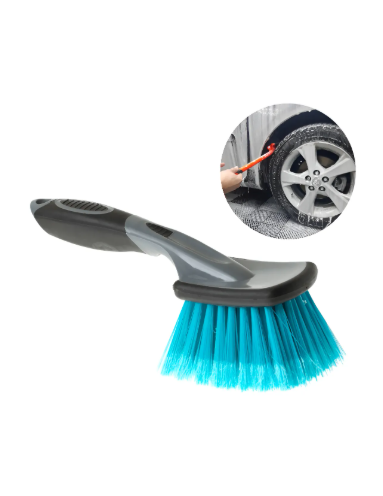 Escova Para Caixa De Rodas Cabo Curto Detailer