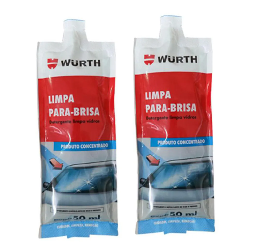 Limpa Para-Brisa Sachê - Wurth (50ml)
