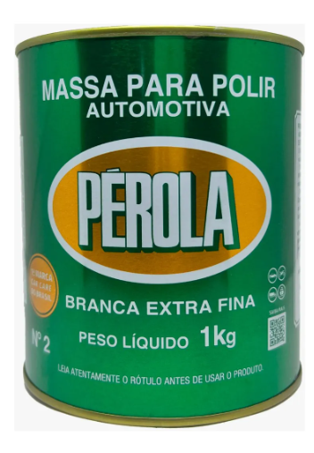 Massa De Polir Automotiva Pérola 1 Kilo