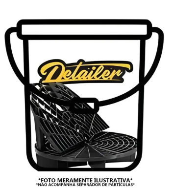 Grelha Inclinada Separador Partículas Com Apoio Detailer