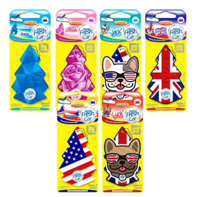 Aromatizante New Fresh Car Cheirinho Carro - Luxcar (UNIDADE)