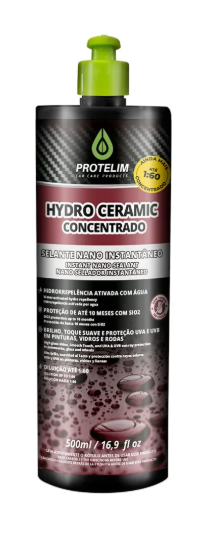 Hydro Ceramic Concentrado Selante Nano Instantâneo 500ml Protelim