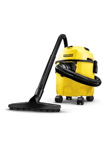 Aspirador de Pó e Água Kärcher WDL 1 1500W Tanque 10L Alcance de 7,5 m Filtro Lavável e Função Soprador