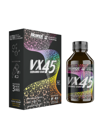 Vitrificador Automotivo Vx45 Proteção 3 Anos 60ml - Alcance