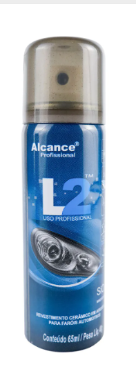 Alcance Profissional L2 Revestimento Aerossol Faróis 65ml X