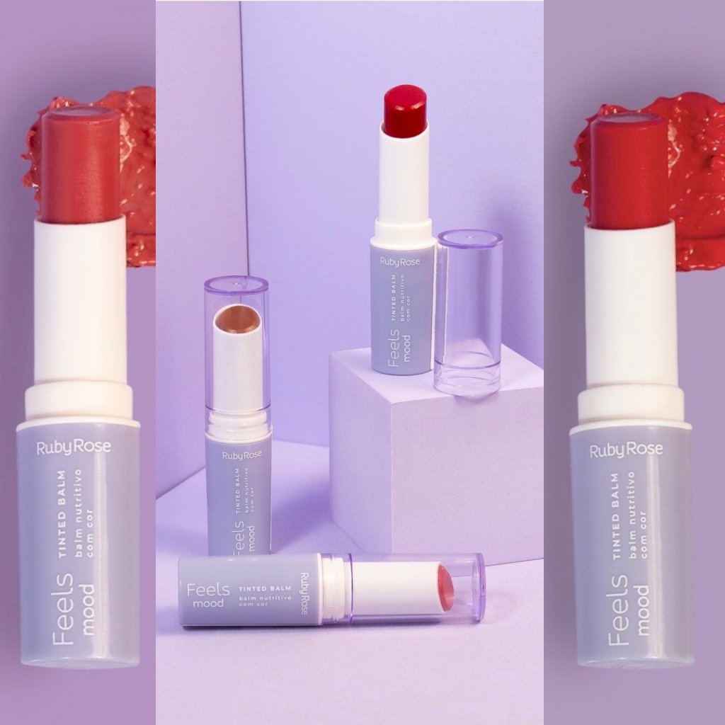 Tinted Balm C/ cor Feels Mood - Ruby Rose