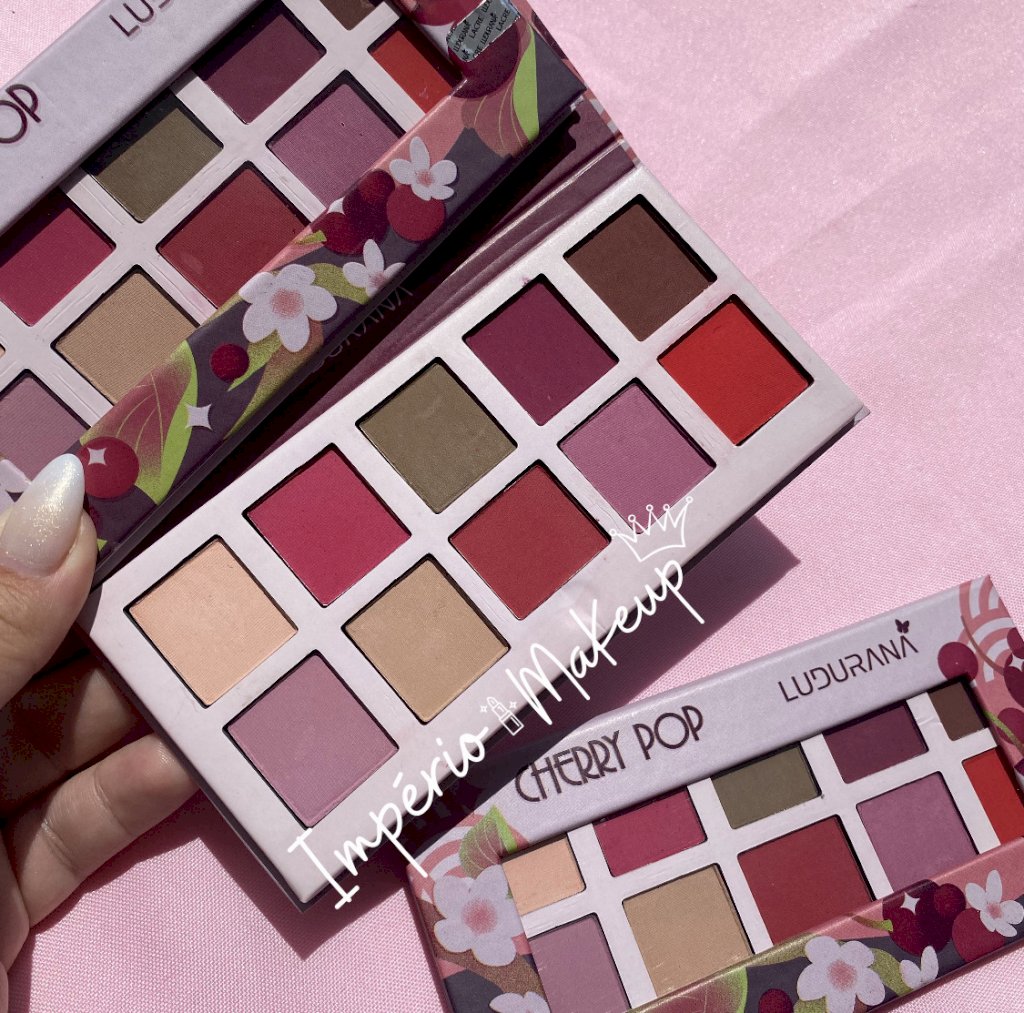 Paleta De Sombras Cherry Pop - Ludurana - SOM0120