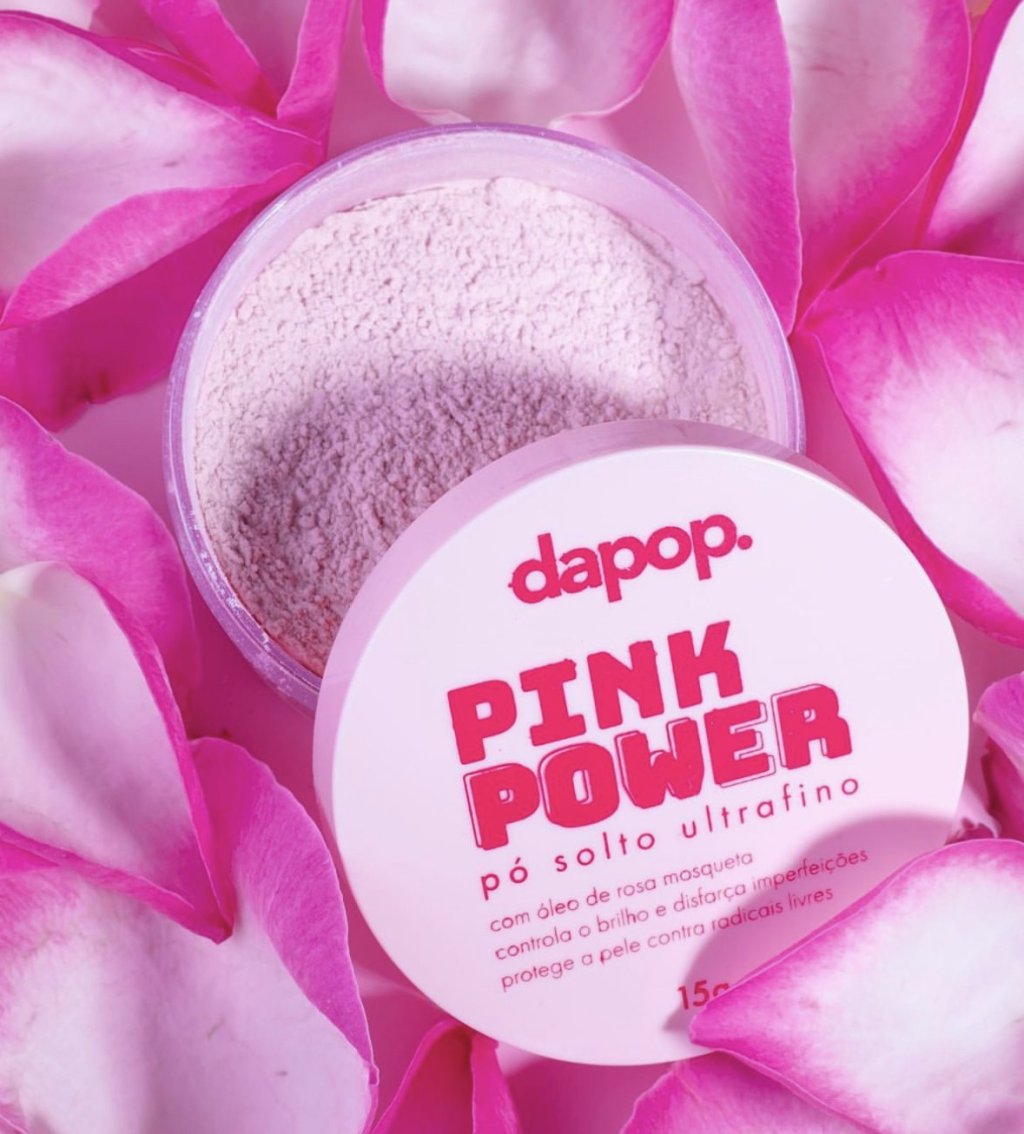 Pó Rosa Solto Ultrafino Pink Power  - Dapop (Dupê com o da karen Bachini)   - PC0038
