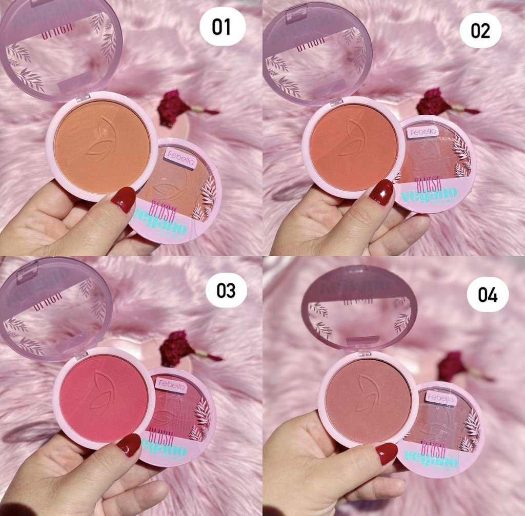 Blush Perfeito Vegano - Febella BLU0002