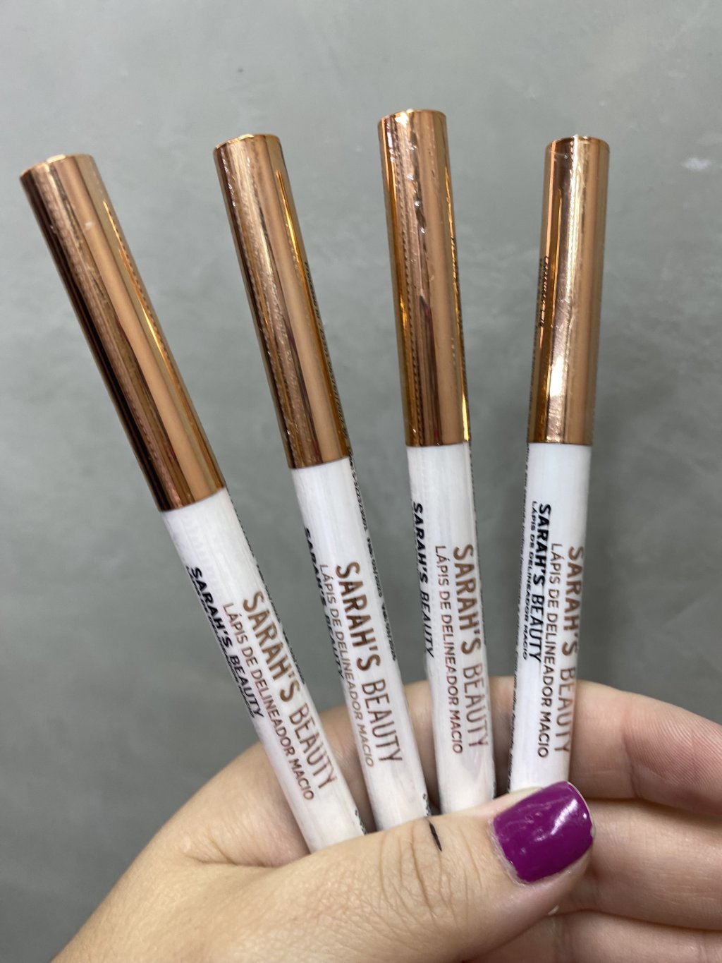 Lápis kajal retrátil branco - Sarahs Beauty  - LAP0003