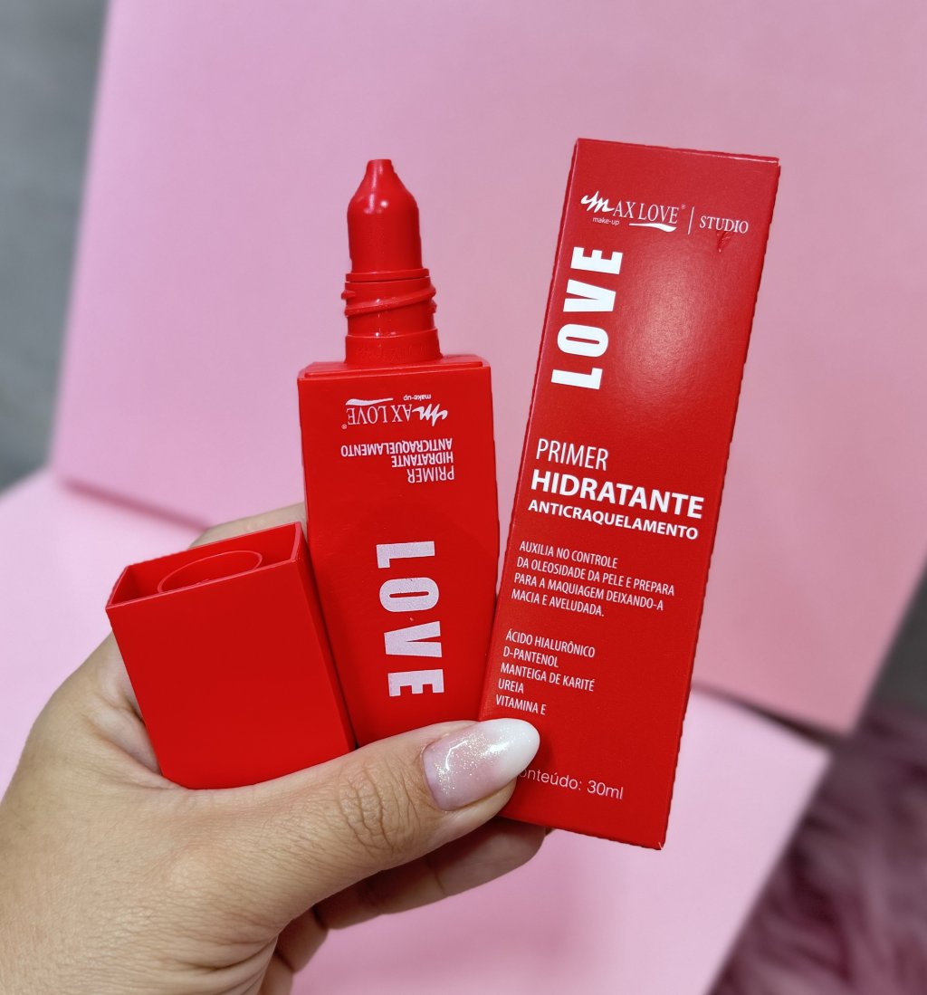 Primer Hidratante Anticraquelamento - Max Love - PRI0009