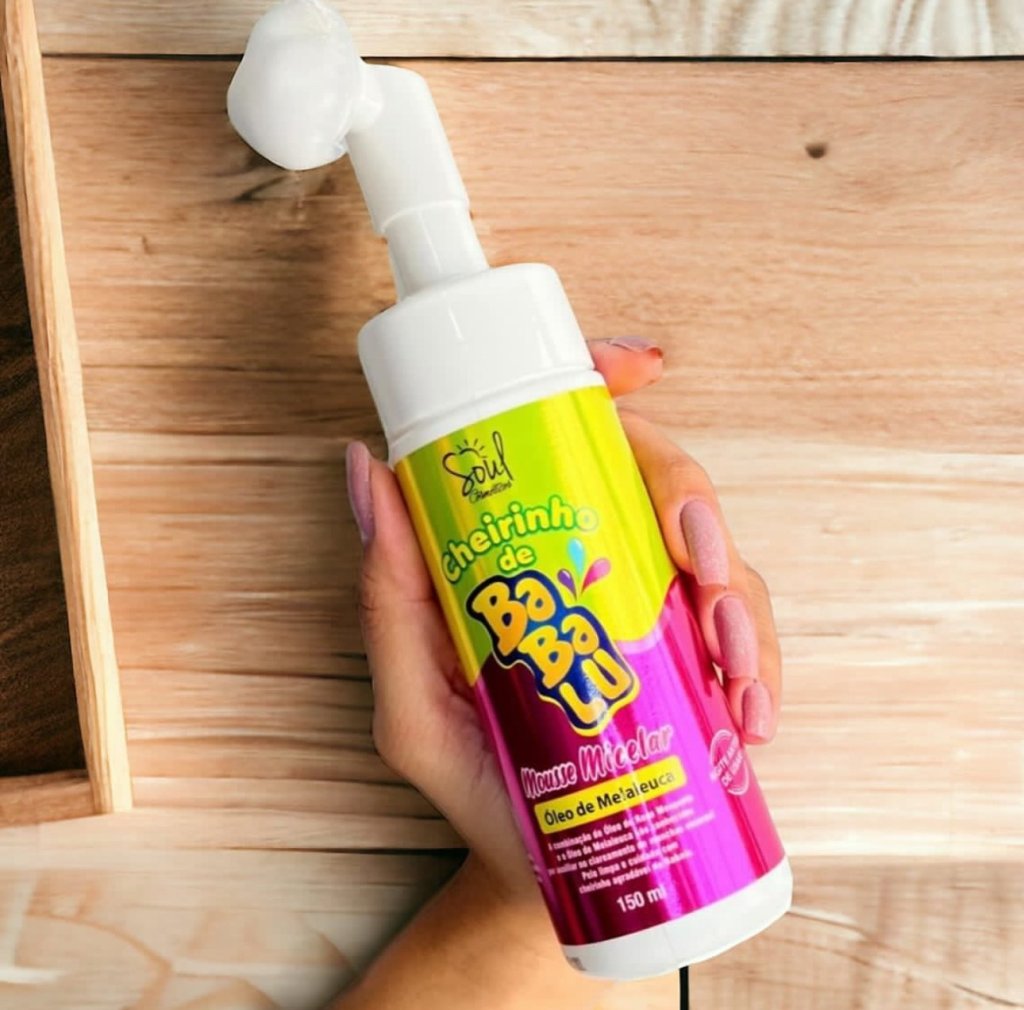 Mousse para limpeza facial Tutti Frutti Cheirinho de Babalu  - Soul - SAB0018