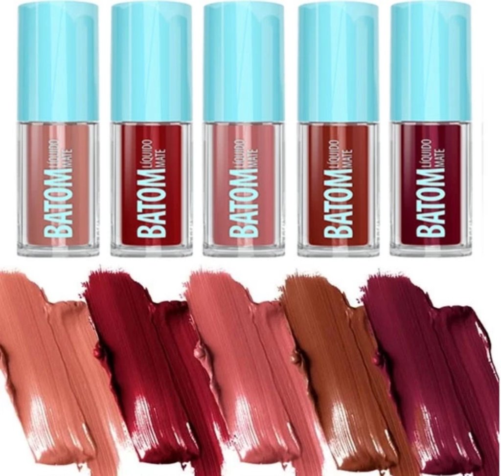 Batom líquido Matte - HudaMoji (Dupe boca rosa)  - BAT0014