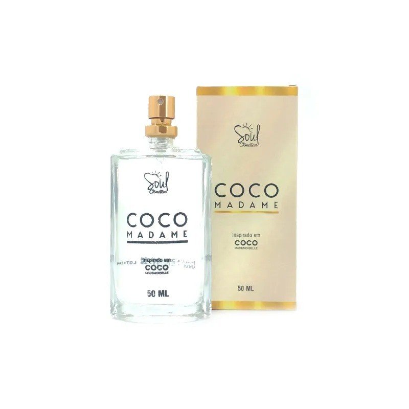 Deo colônia Coco madame 50ml - Soul cosméticos  - PBS0009