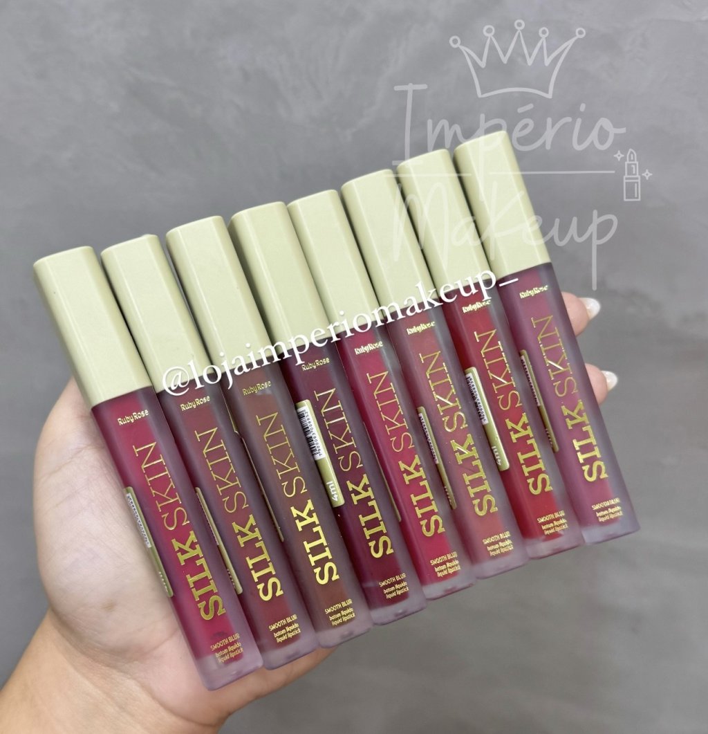 Batom Líquido Smooth Blur  Silk Skin - Ruby Rose - BAT0007