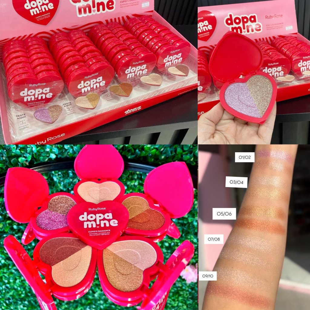 Iluminador Duo Dopamine - Ruby Rose - ILU0002