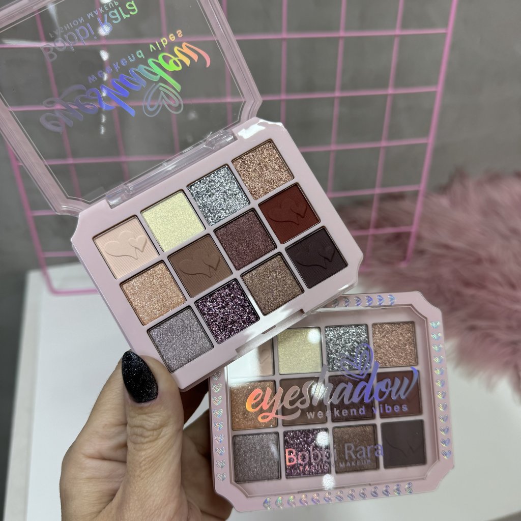 Paleta de sombras 12 Cores - Bobbi Rara (03) - SOM0005