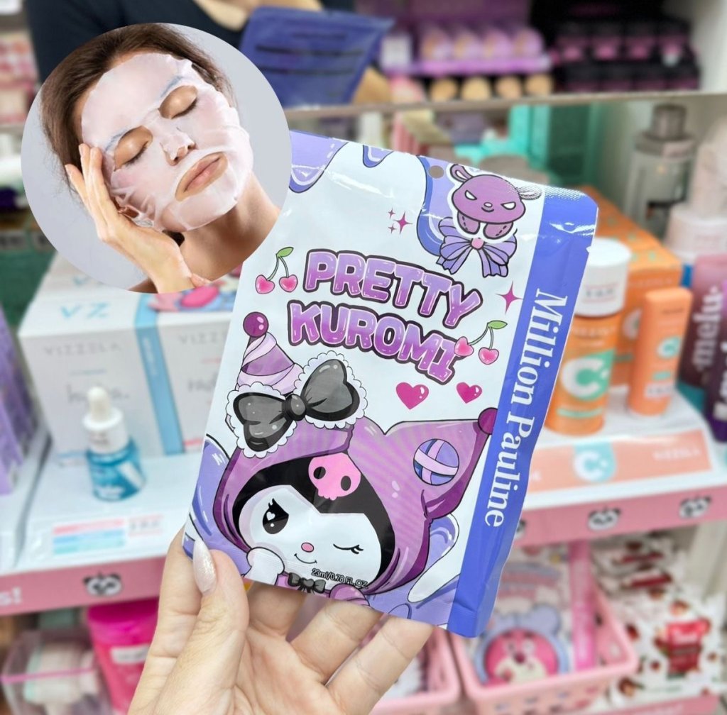 Máscara facial Pretty kuromi - million Pauline - SKIN0004