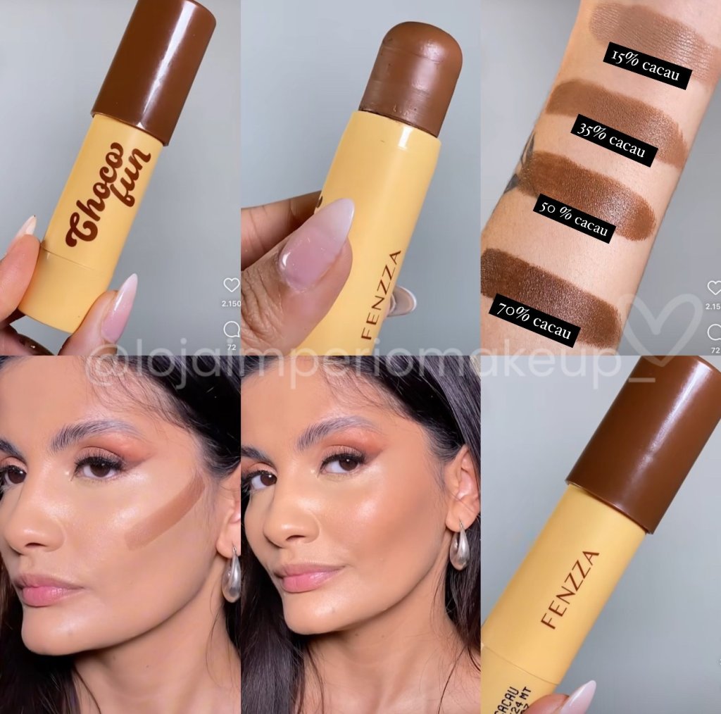 Contorno em Stick Choco Fun - Fenzza   - CON0014