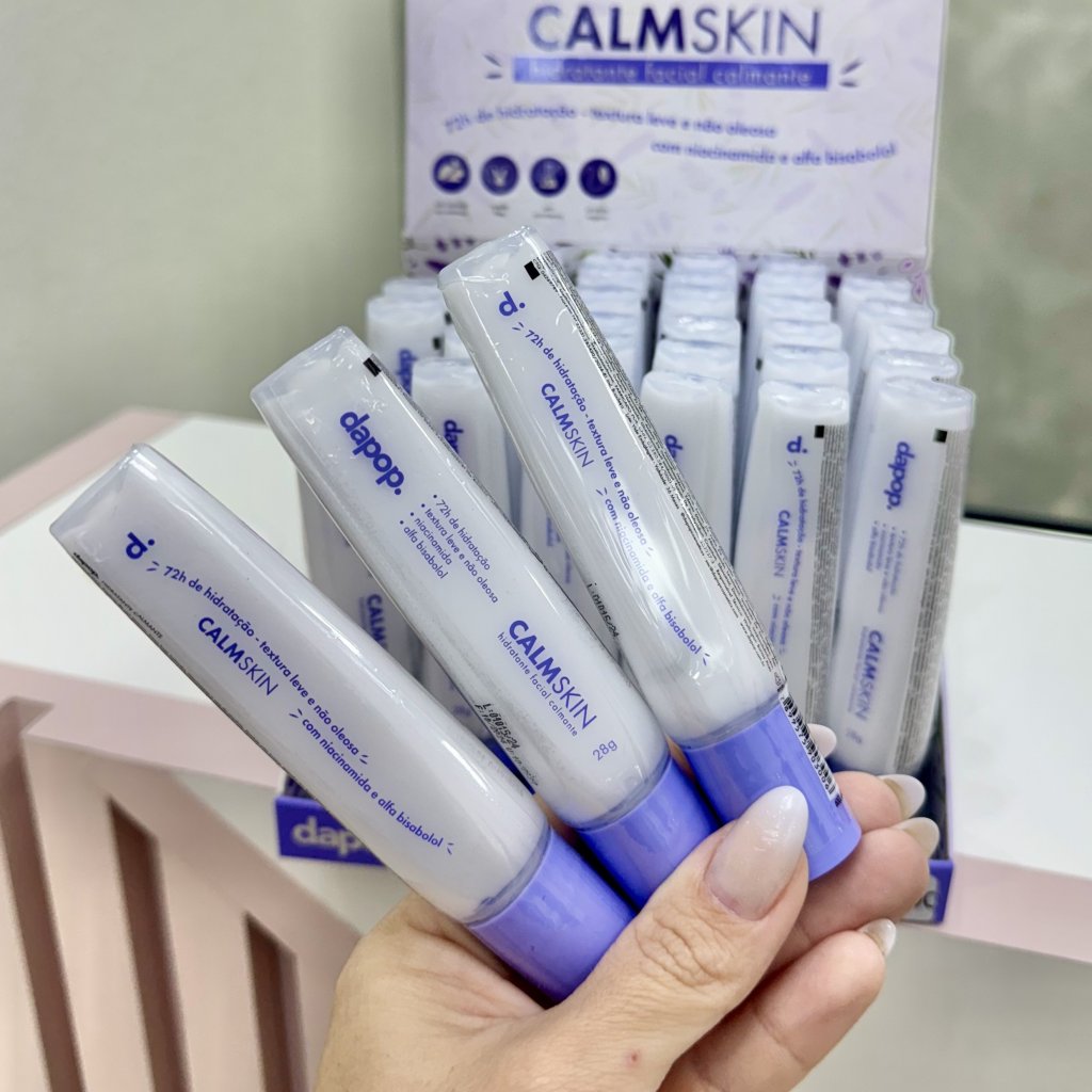 Hidratante Facial CALM SKIN 72hrs de hidratação - Dapop HID0019