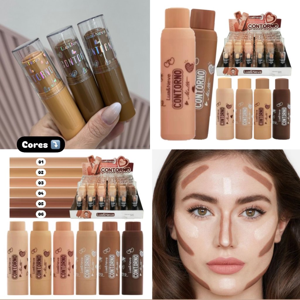 Lua e Neve - Contorno Stick Matte LN02467  - CON0006