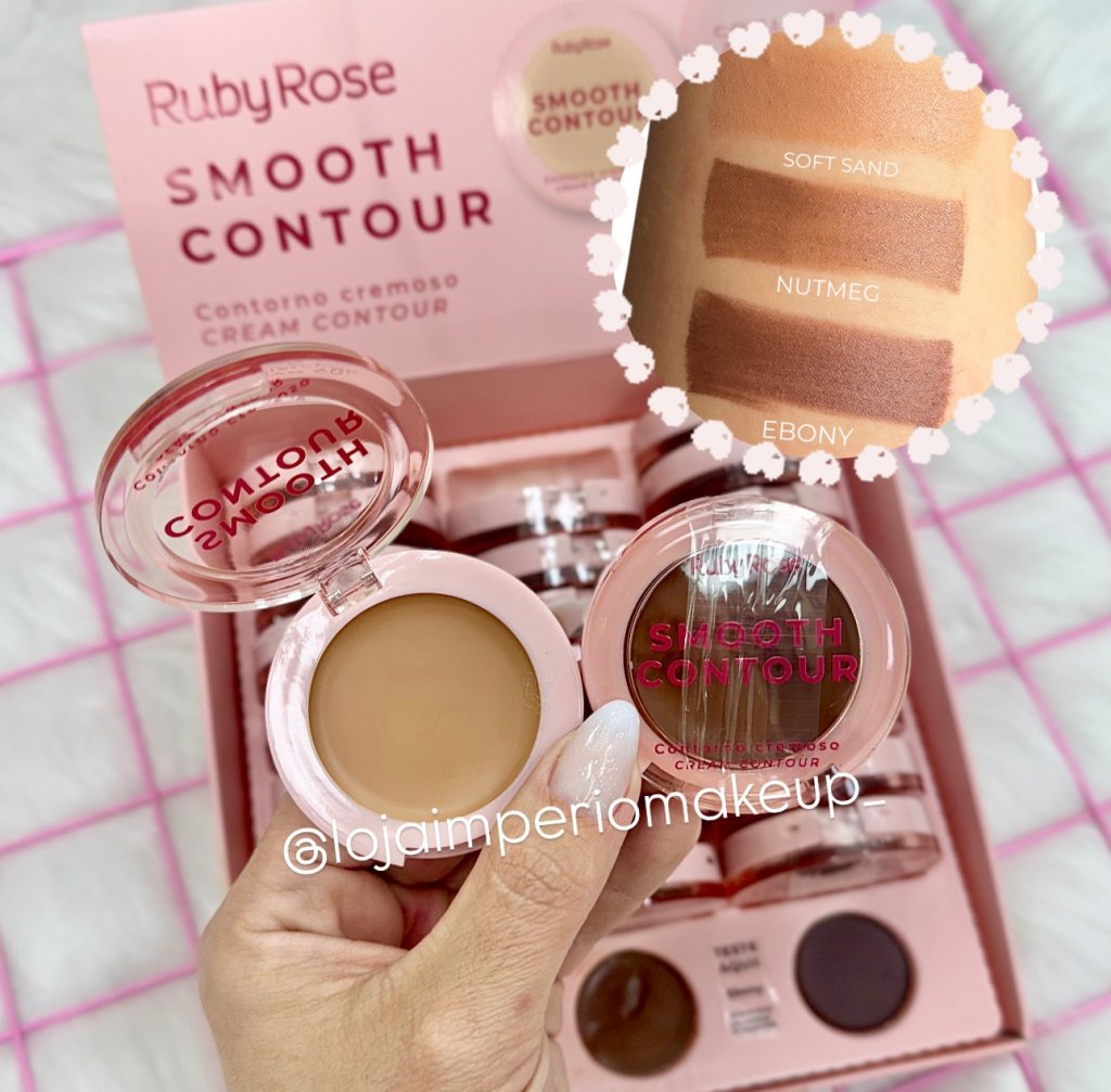 Contorno Cremoso SMOOTH CONTOUR - Ruby Rose Lançamento  - CON0003