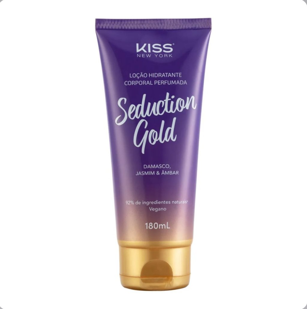 Loção Hidratante Corporal Seduction Gold - Ruby Kisses HID0036