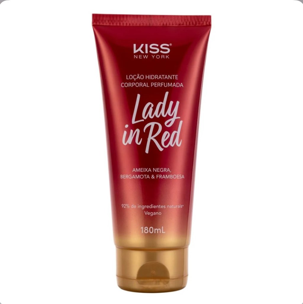 Loção Hidratante Corporal Lady In Red - Ruby Kisses HID0035