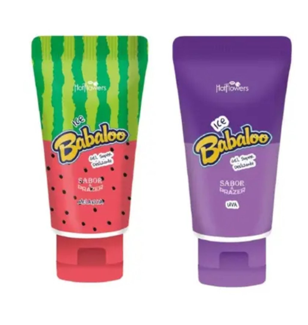 (PREMIUM) Gel Super Deslizante Ice Babaloo Hot Flowers 60g - SX0016