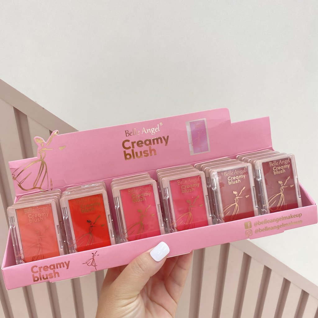 Blush cremoso Creamy - Belle Angel BLU0043