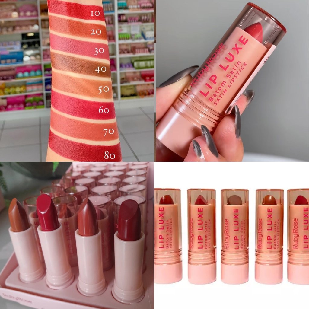Batom LIP LUXE Linha Rosa - Ruby Rose lançamento ✨🩷💄BAT0083