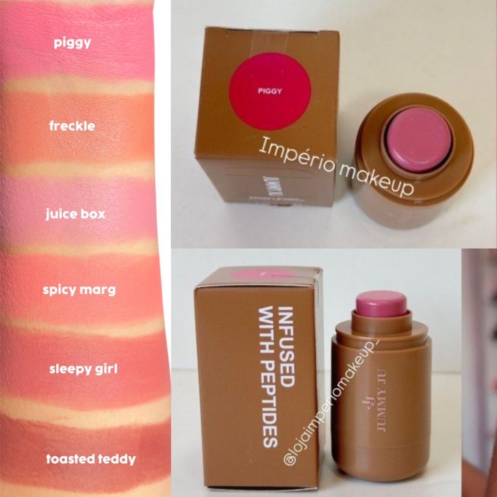 Blush em bastão Jummy Ju Dupê Rhode ✨💗BLU0042