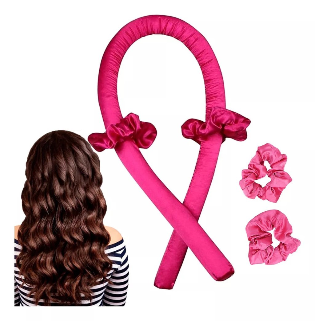 Modelador de cachos de cetim ✨