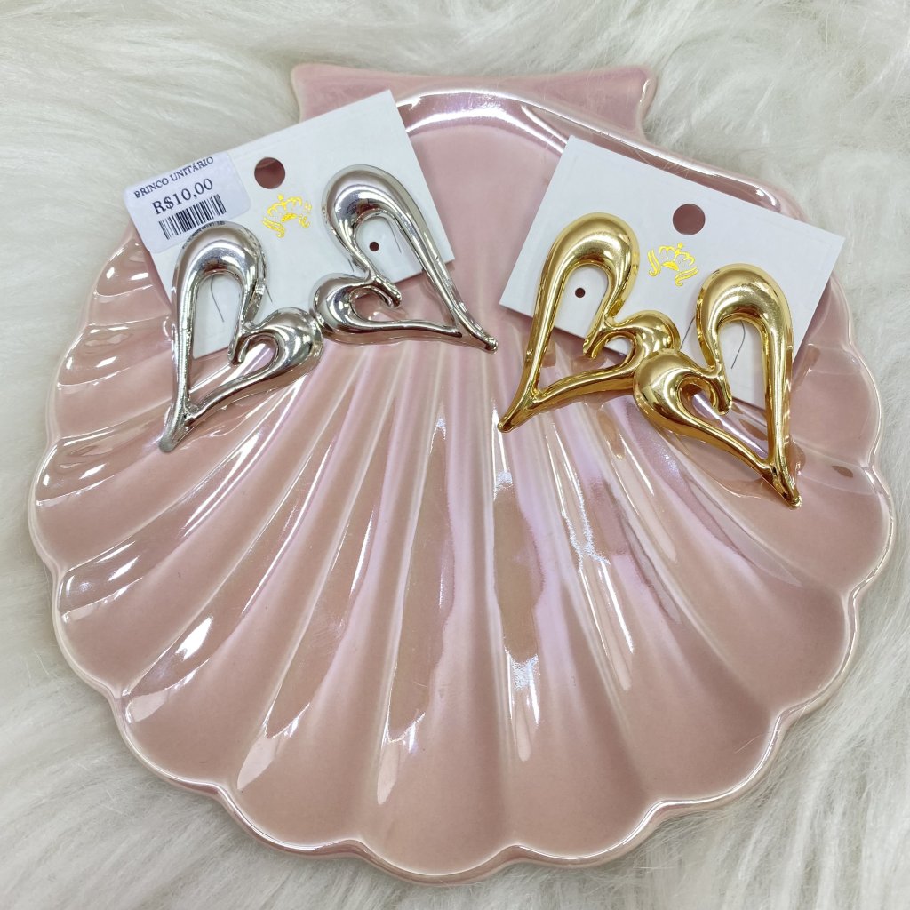 Brincos Bijoux diversos Modelo N ✨