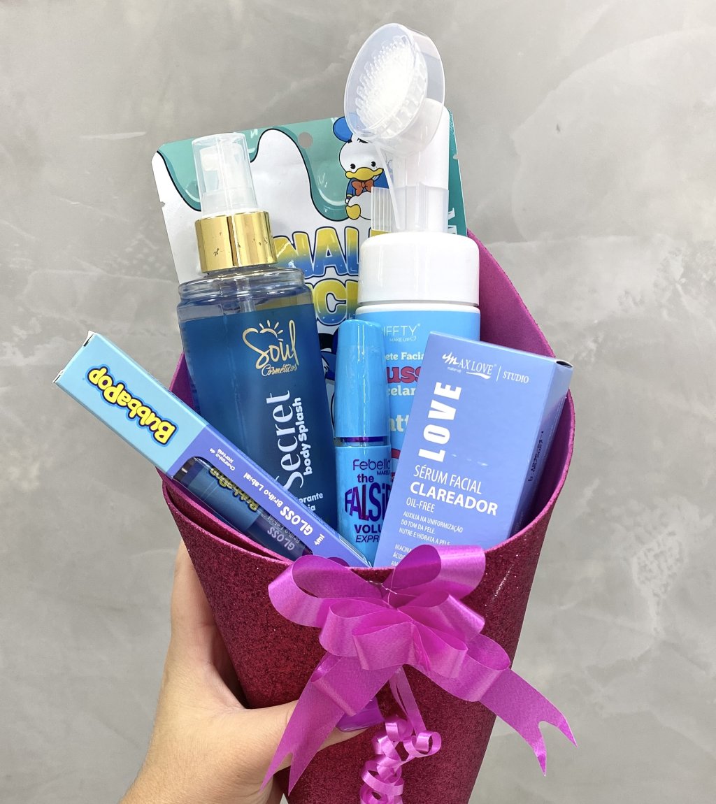 Buquê de maquiagem diversos (01) 💐PRBU0024