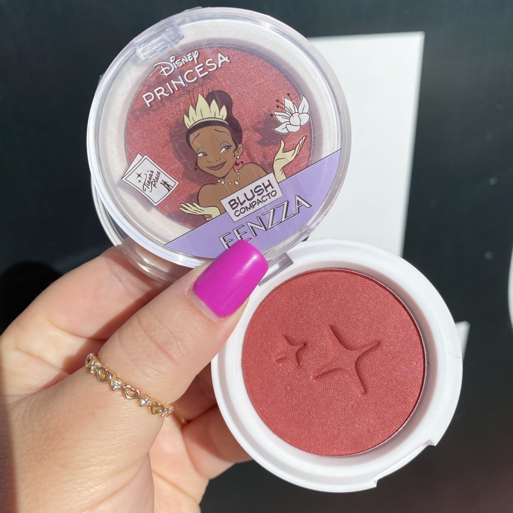 Blush compacto princesa Disney Diana - Fenzza BLU0061