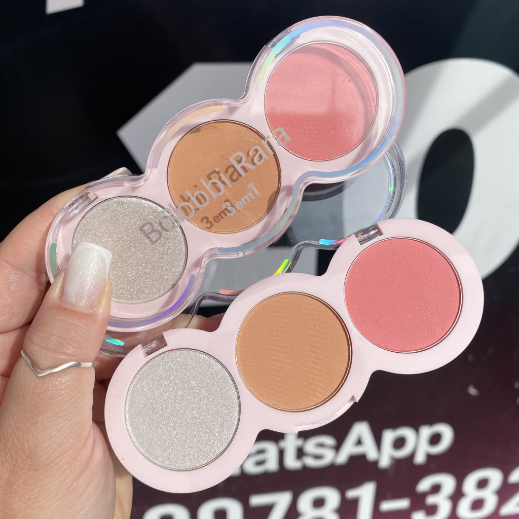 Paleta 3 em 1 (01) - Bobbi rara BLU0064