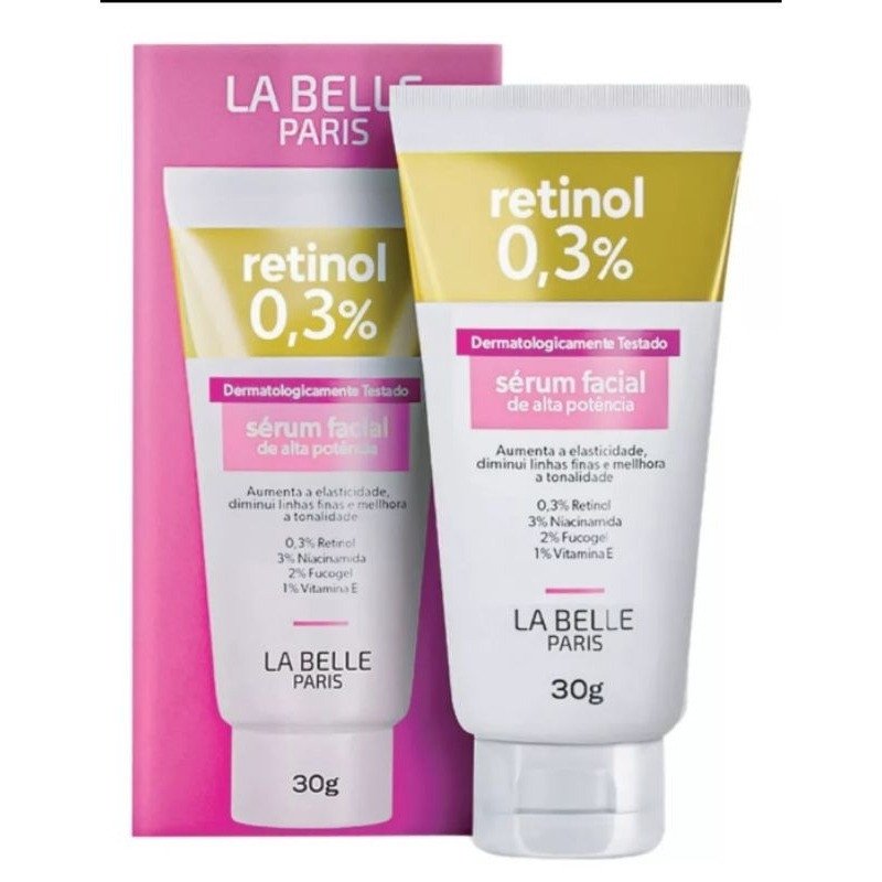Sérum facial Retinol 0,3% - La Belle Paris HID0082
