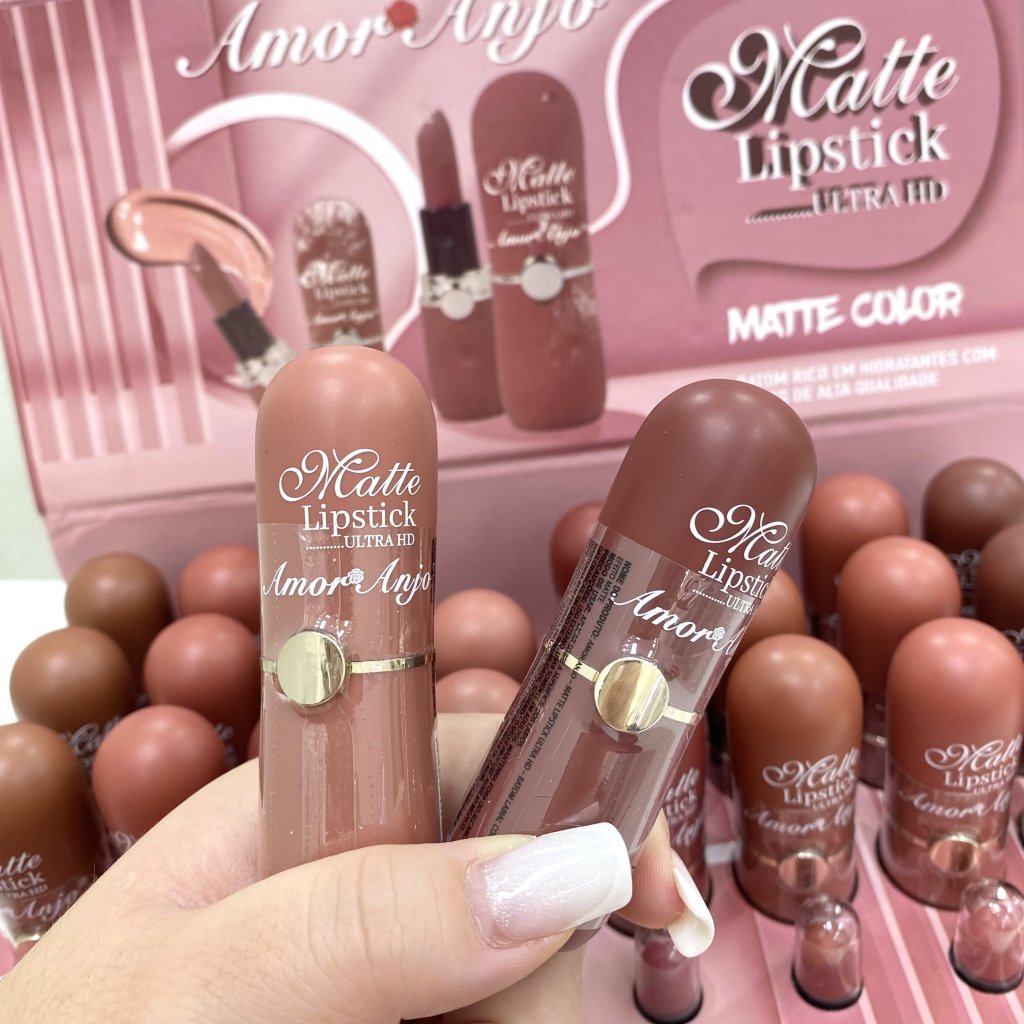 Batom Bala Matte Ultra HD - Amor Anjo BAT0095