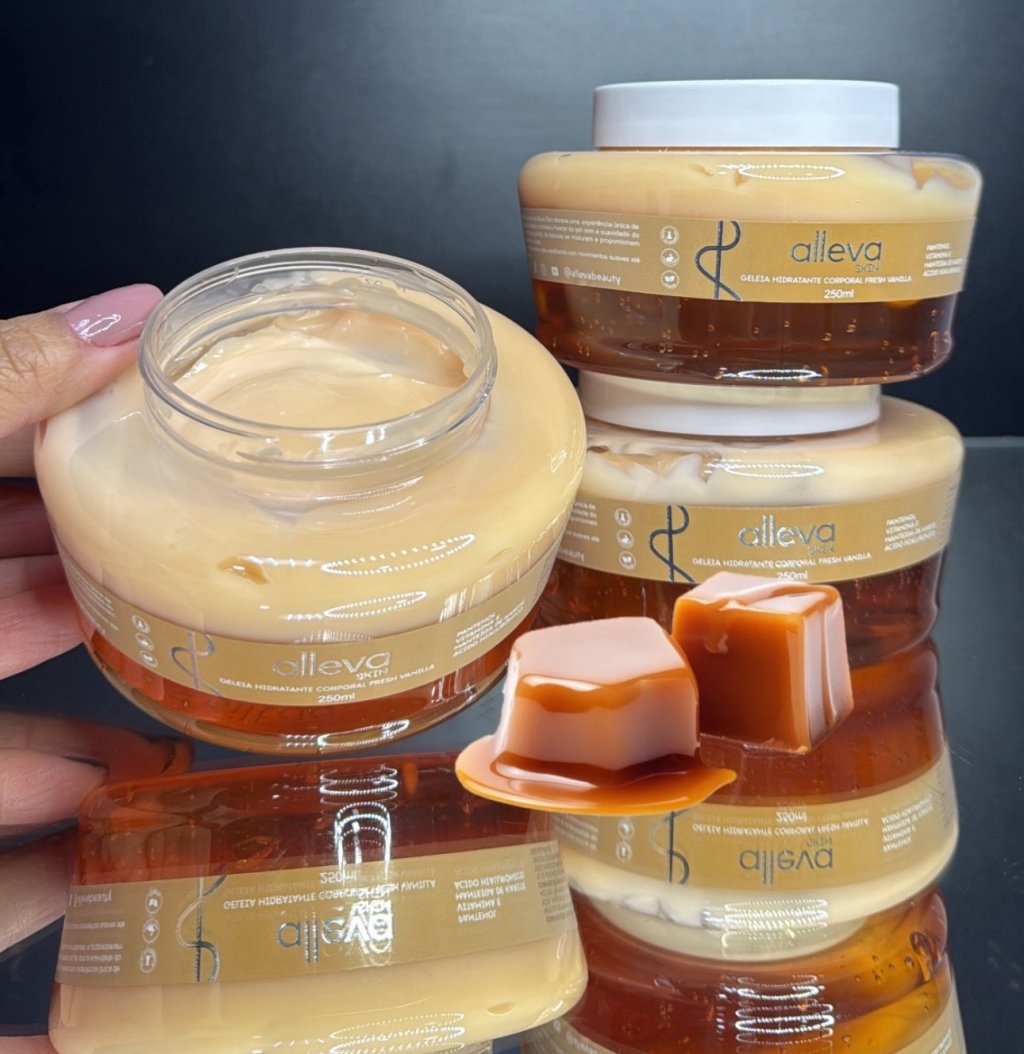 Geleia Hidratante Corporal Frash Vanilla - Alleva HID0098