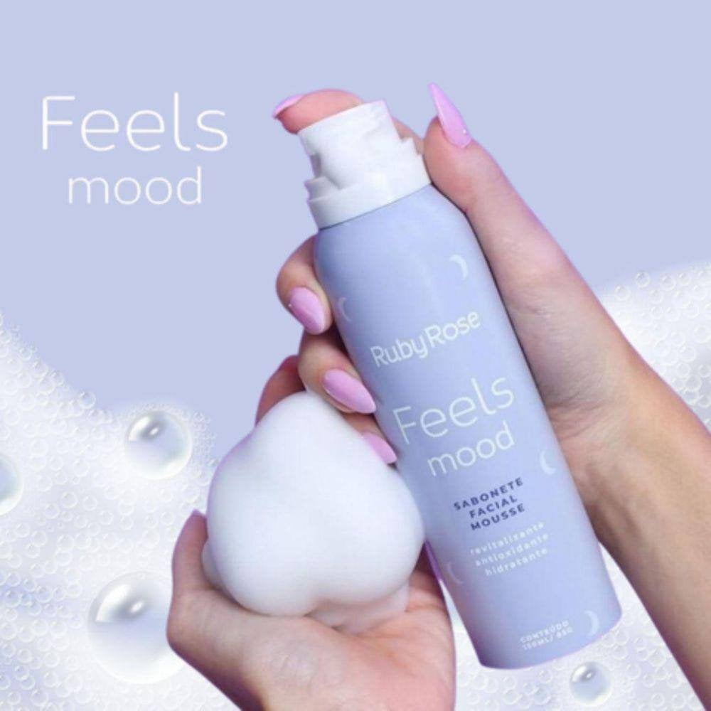 Sabonete Mousse Facial Feels Mood - Ruby Rose SAB0075