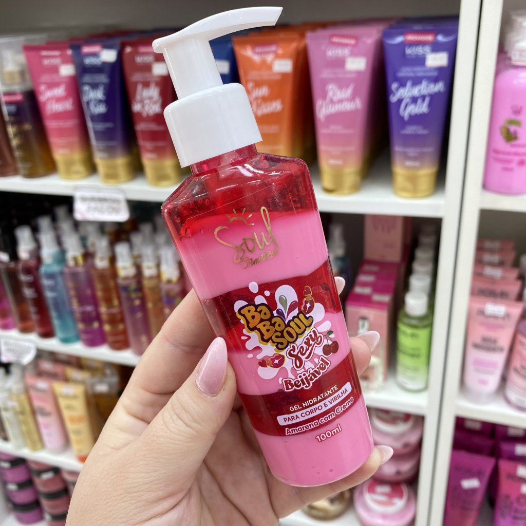 Hidratante para corpo e virilha Amorena com creme babasoul - Soul cosméticos HID0099