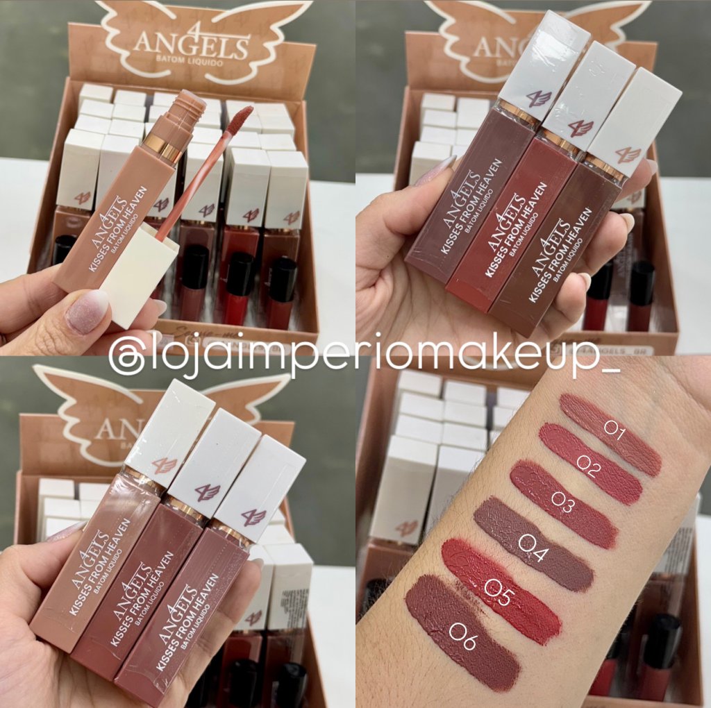 Batom Líquido Kisses from Heaven - 4 Angels BAT0104
