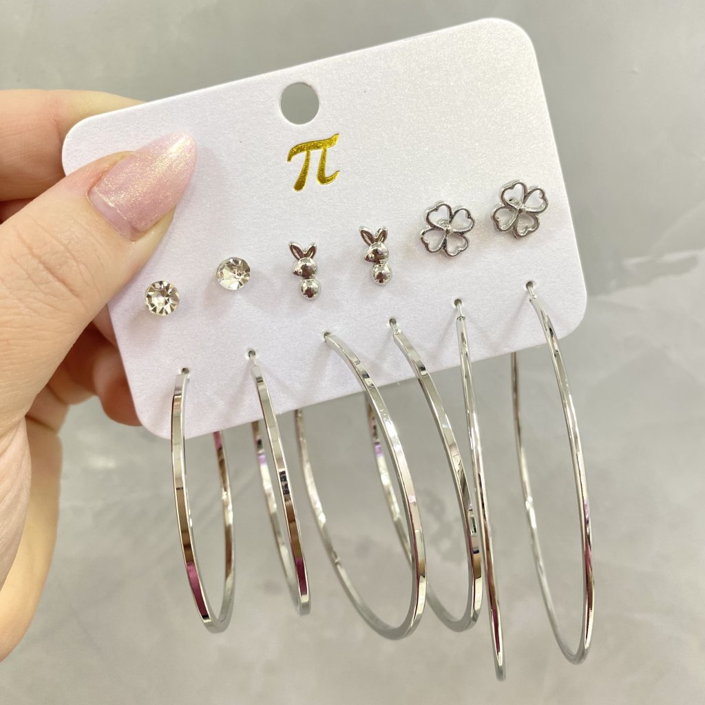 Kit brincos e argolas bijoux (13) ✨